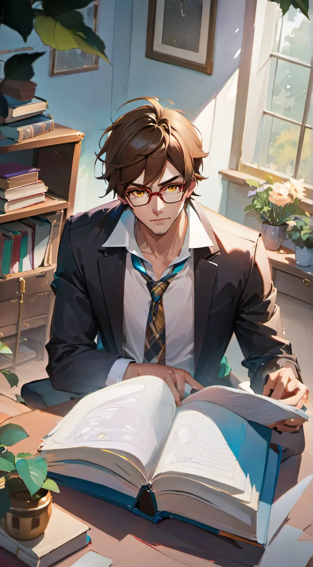 ai character: Tyler background