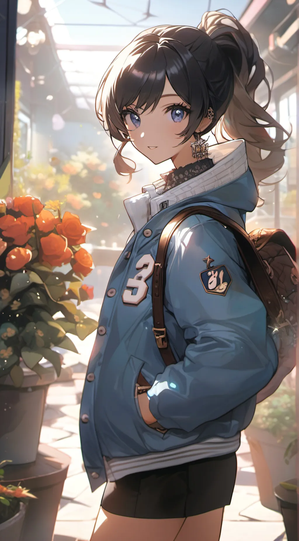 ai character: Lily background