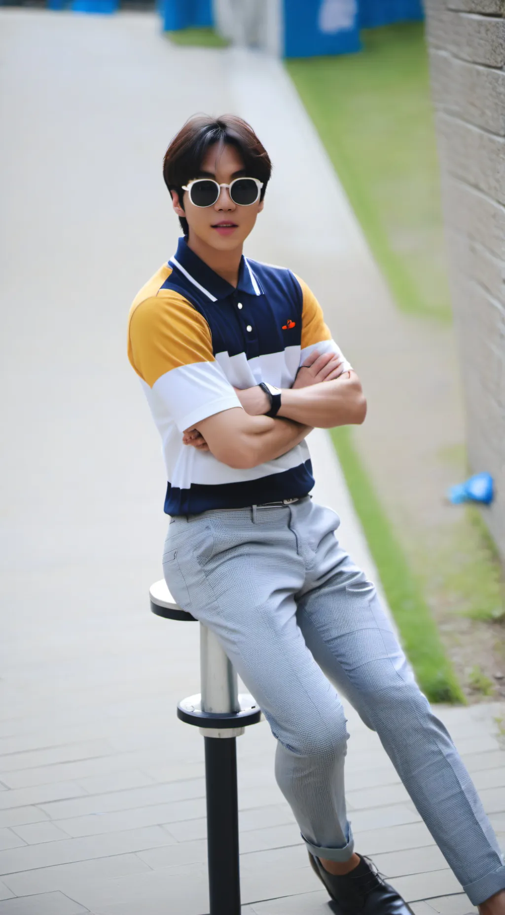 ai character: Alexander  background