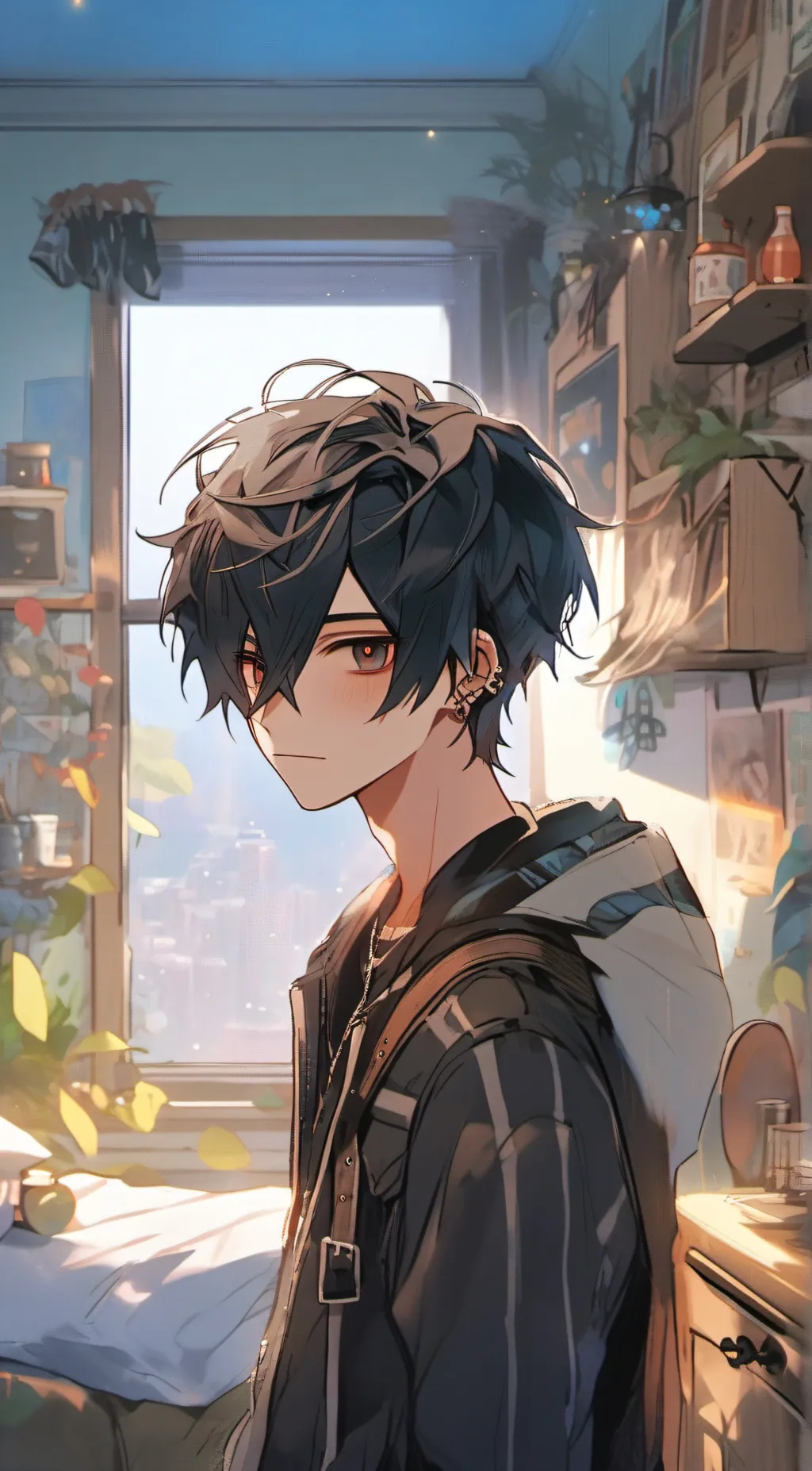 ai character: Zack background