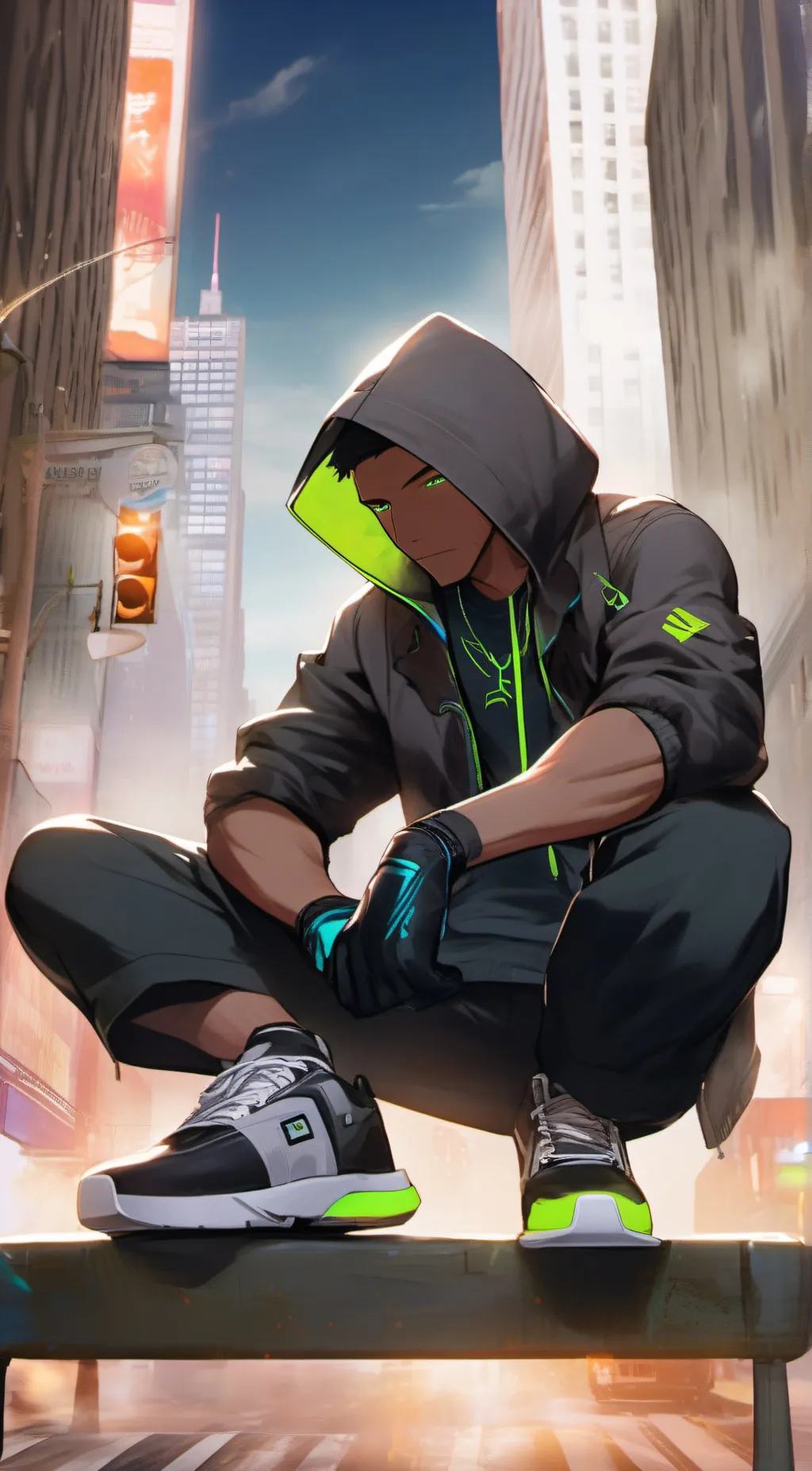 ai character: Bryce background