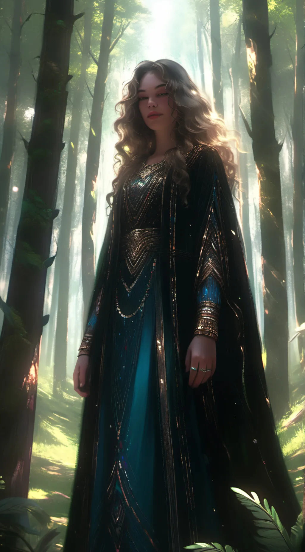 ai character: Evangeline background