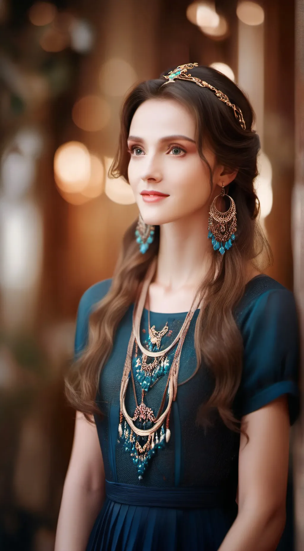 ai character: Kira  background