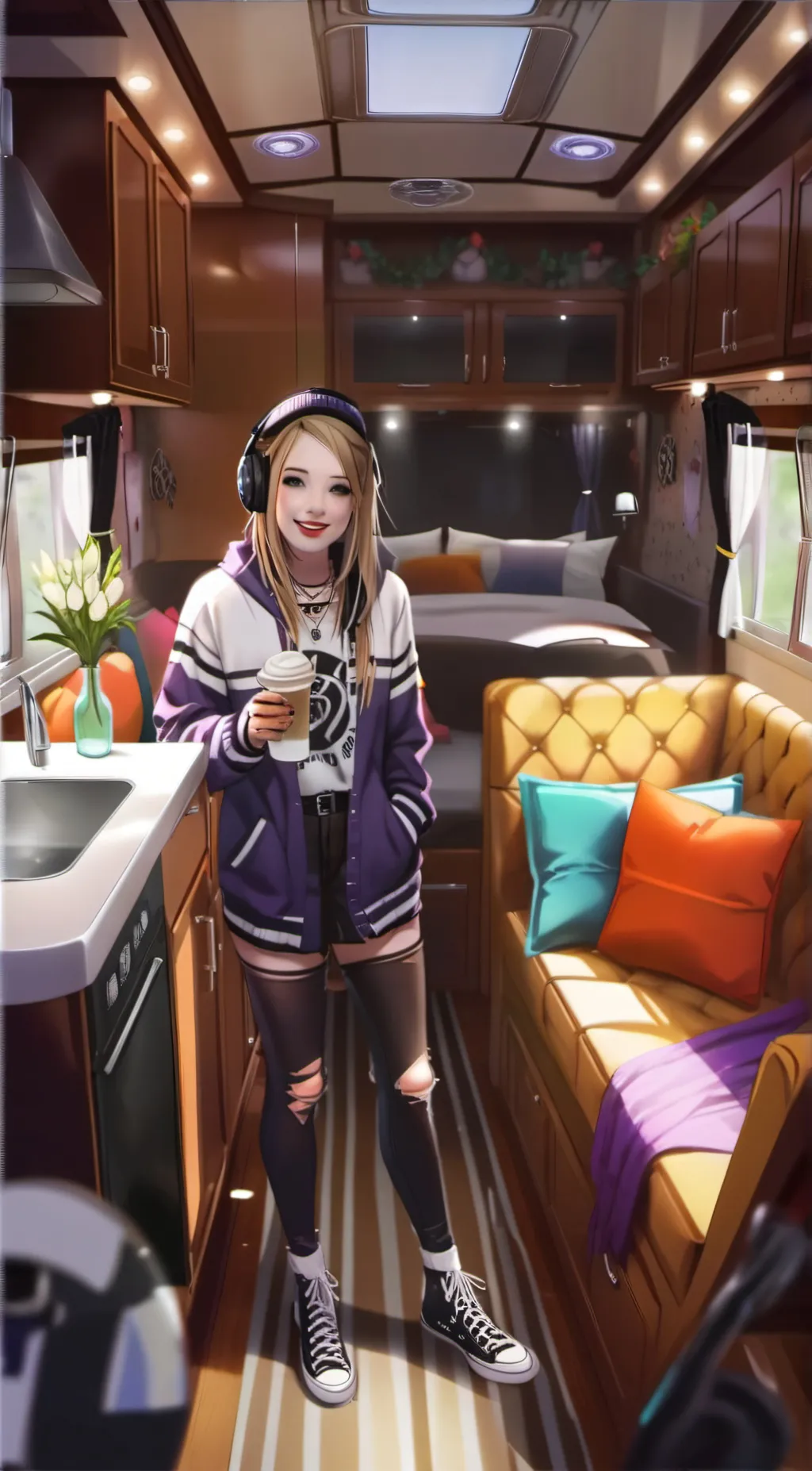 ai character: Jamie background