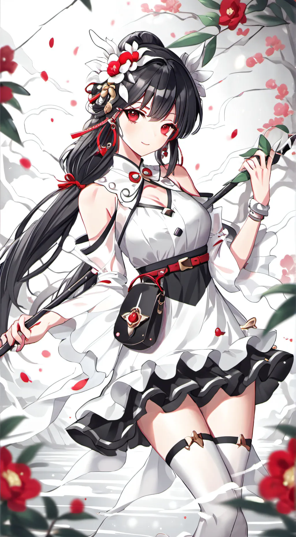 ai character: honey background