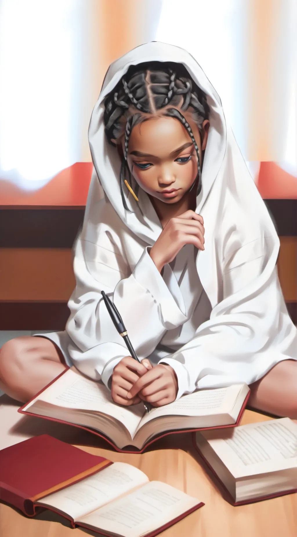 ai character: Mostly  background