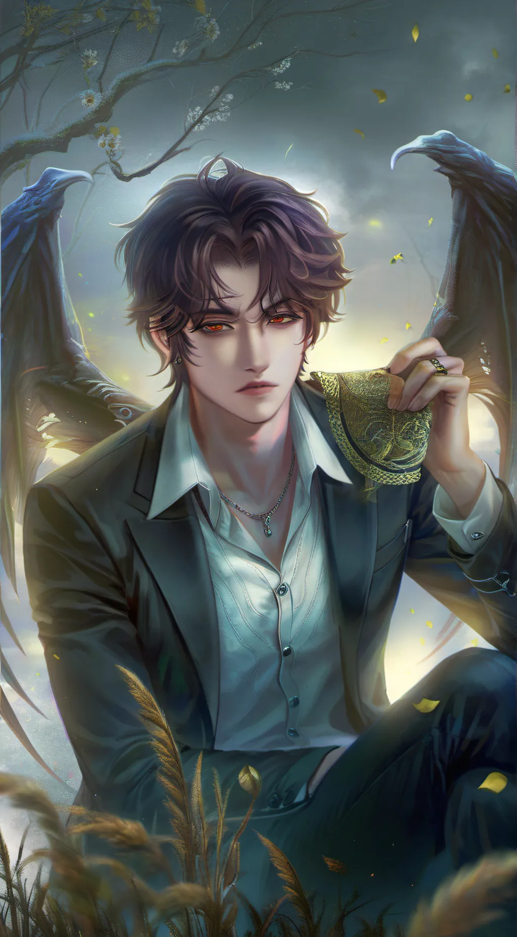 ai character: lucas background