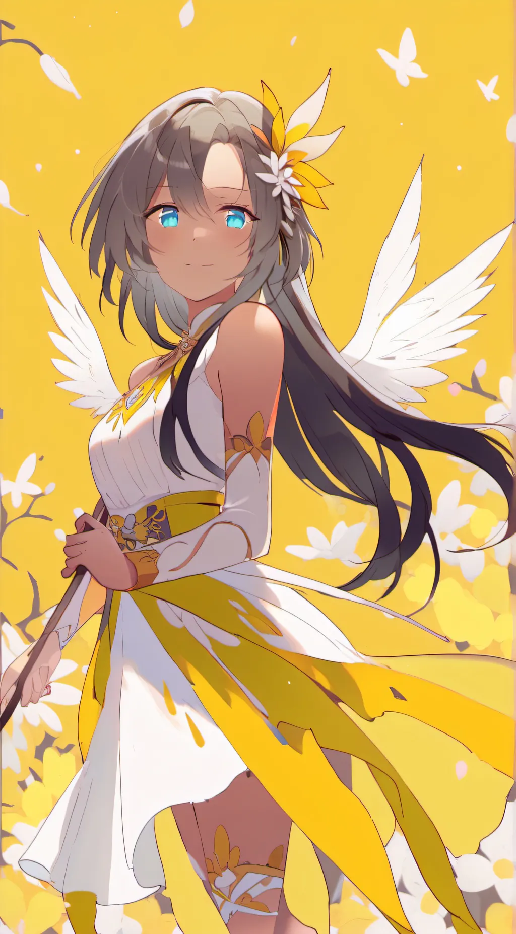 ai character: Angel background