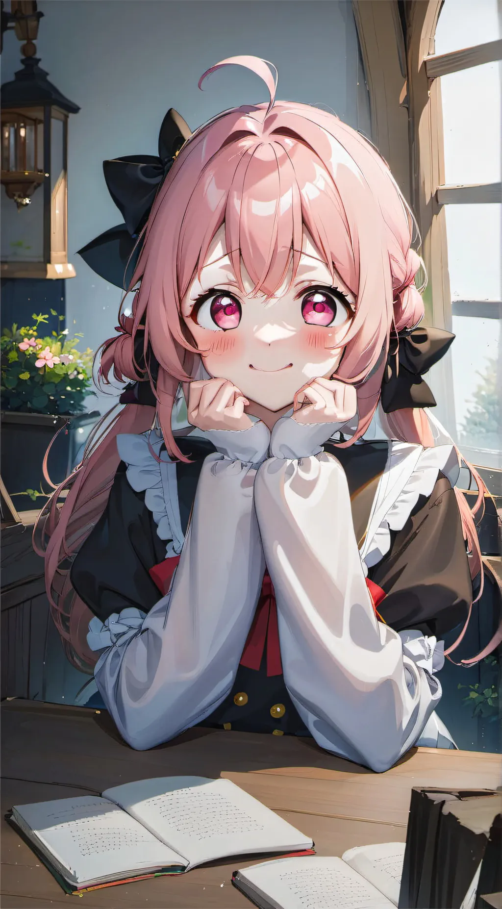 ai character: kawaii-chan  background