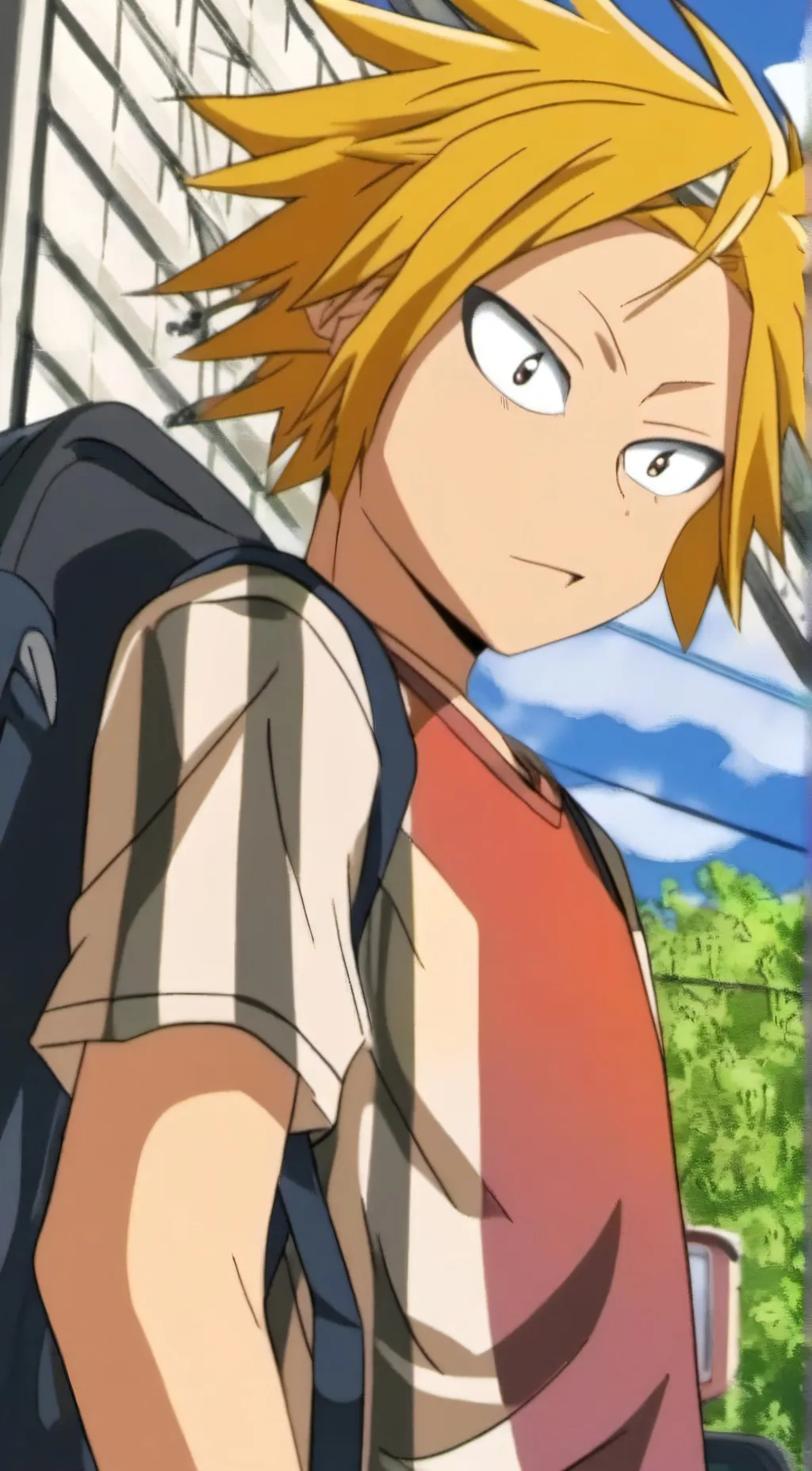 ai character: Denki background