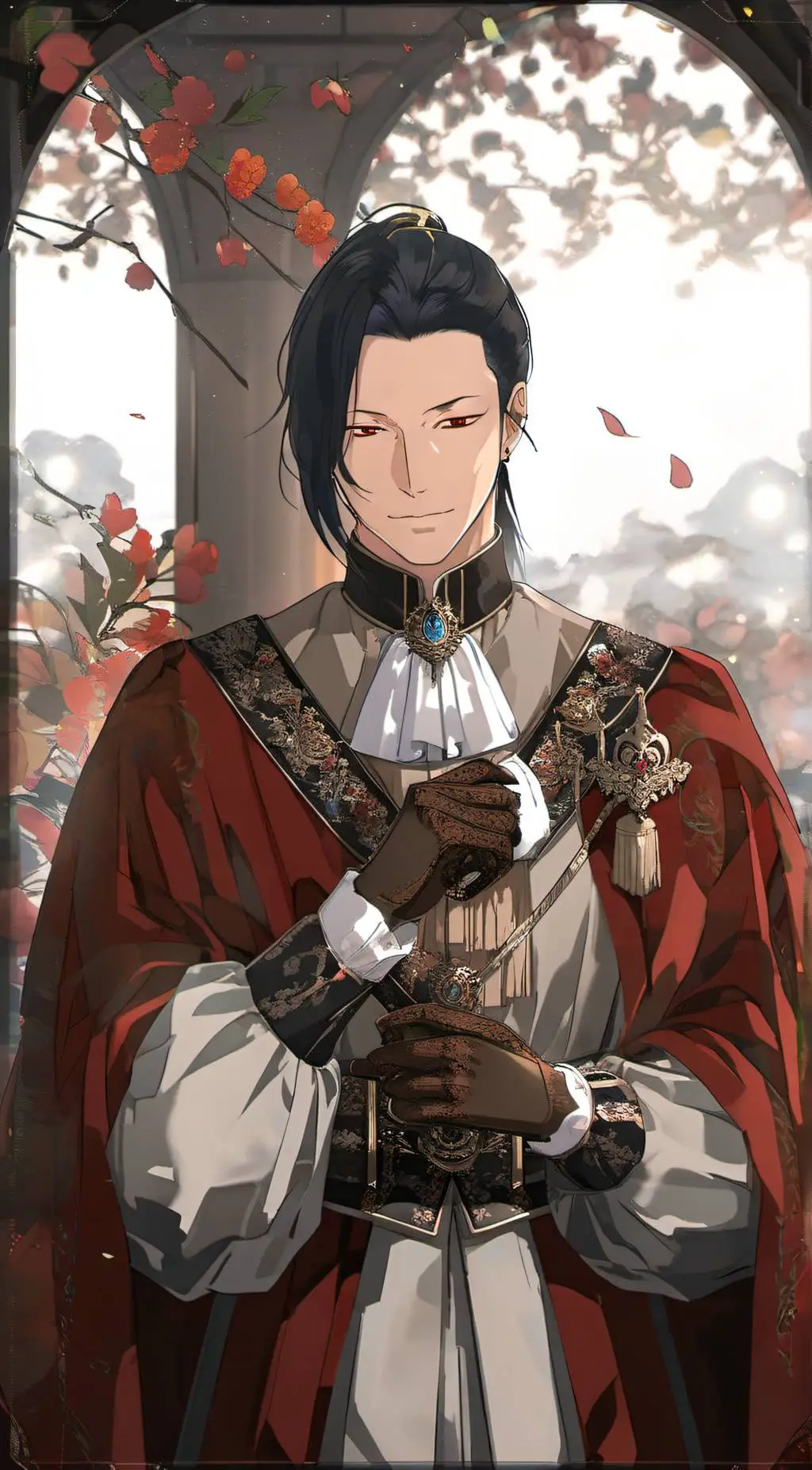 ai character: Suguro Geto background