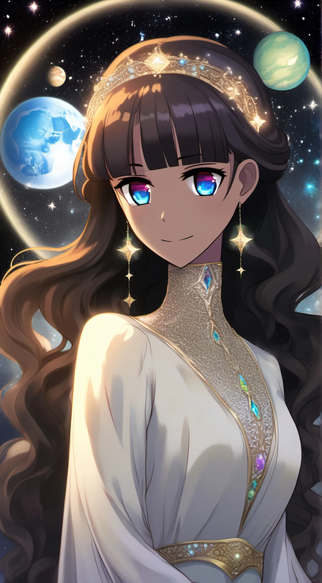 ai character: Aria background