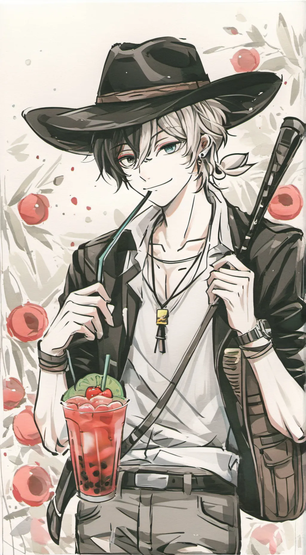 ai character: Leo background