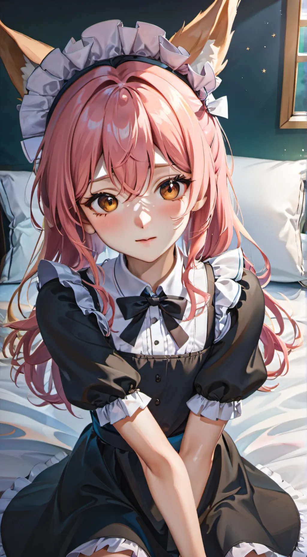 ai character: Miyu  background