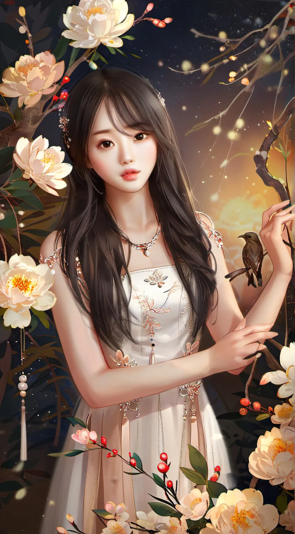 ai character: Evelyn background