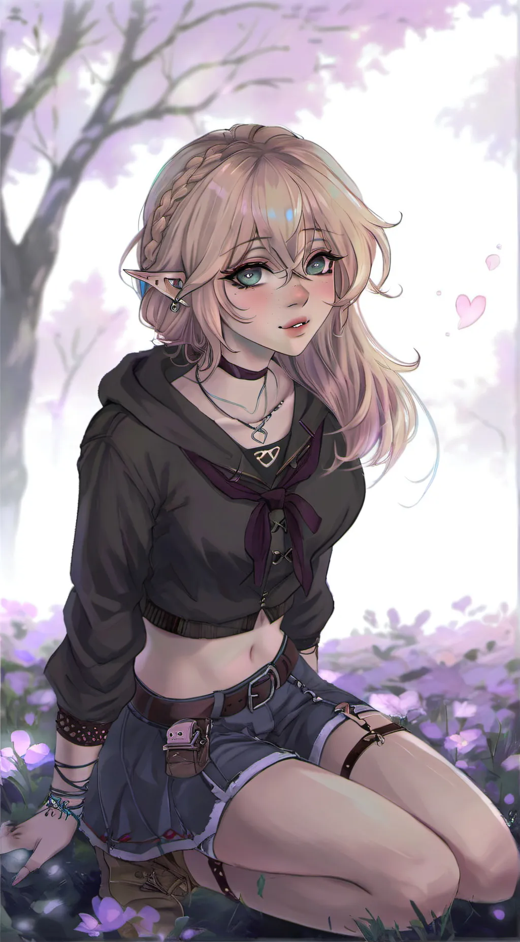 ai character: Akari background