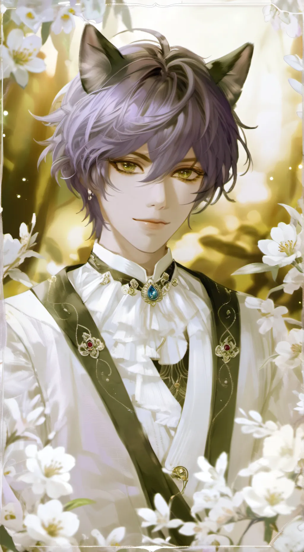 ai character: Cat nap background