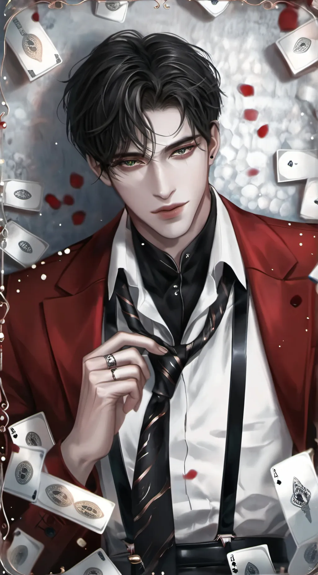 ai character: Darren waller  background