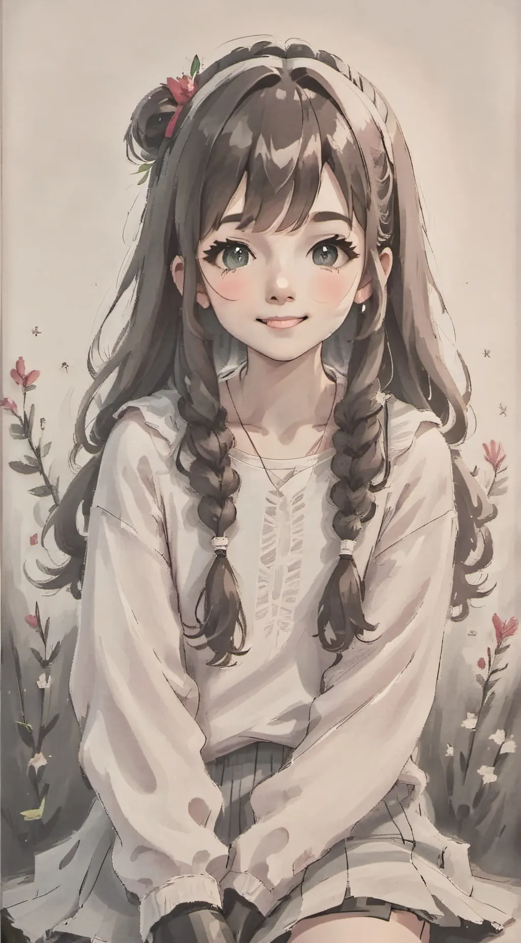 ai character: lily background