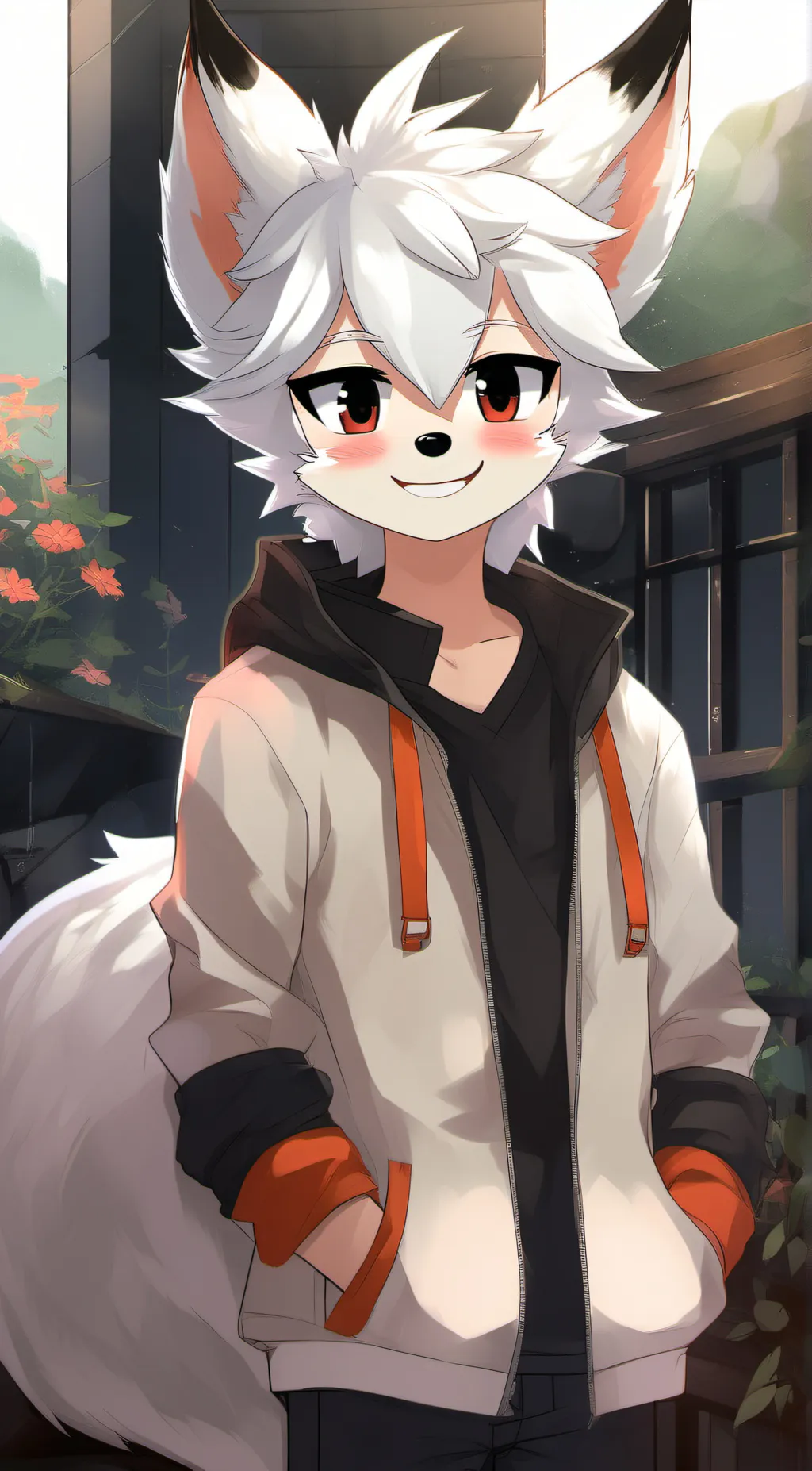 ai character: Boykisser background