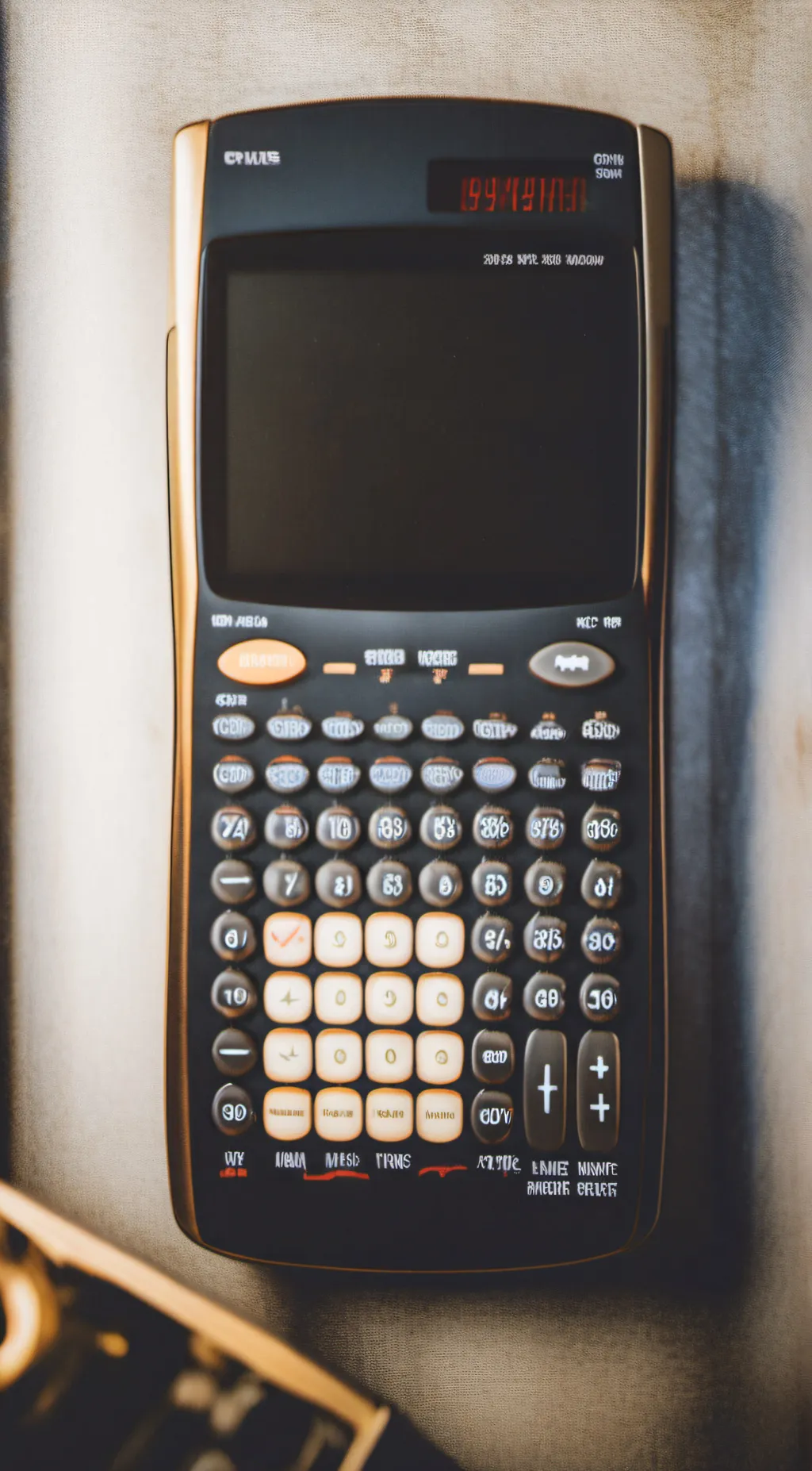 ai character: Calculator background