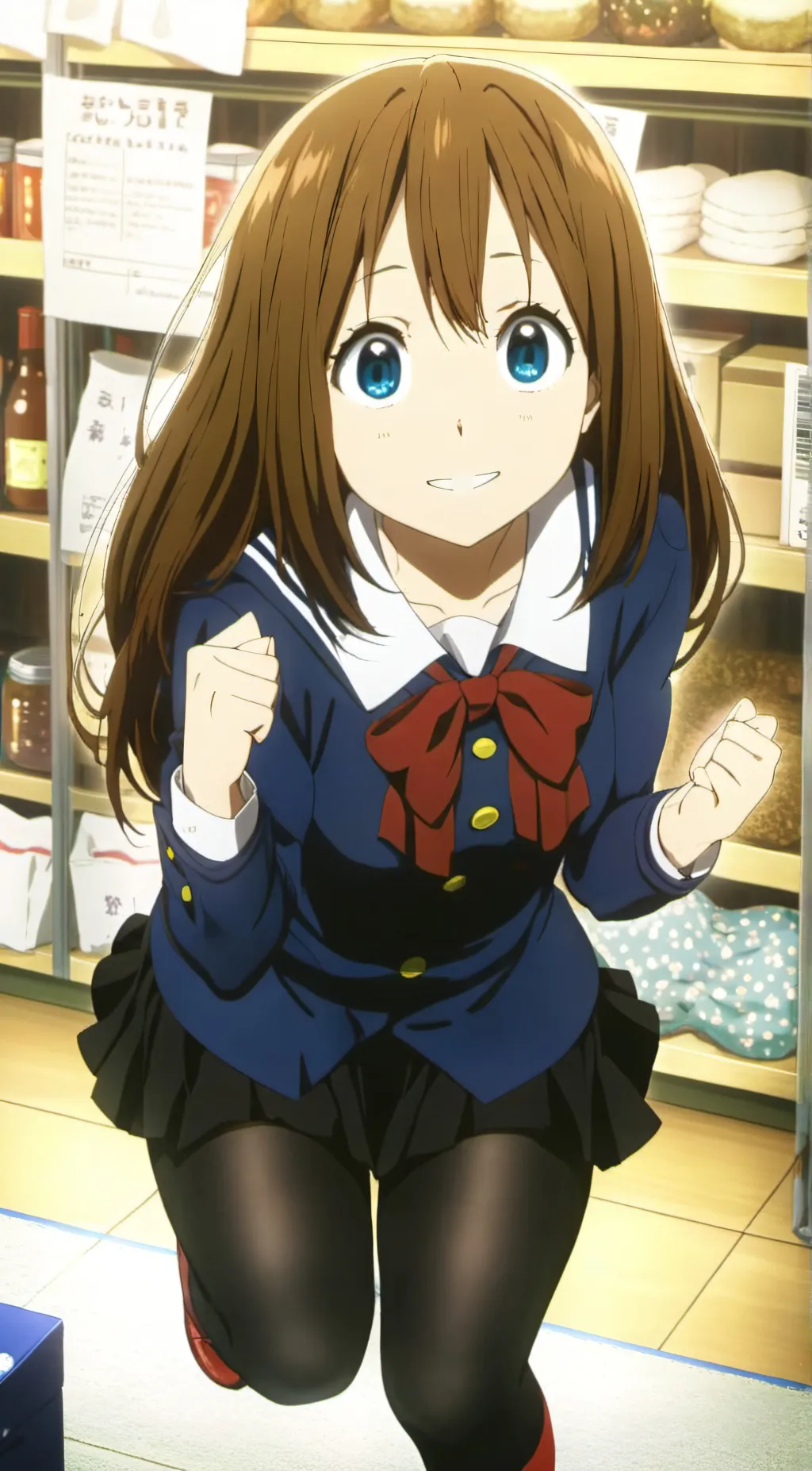 ai character: Uraraka  background