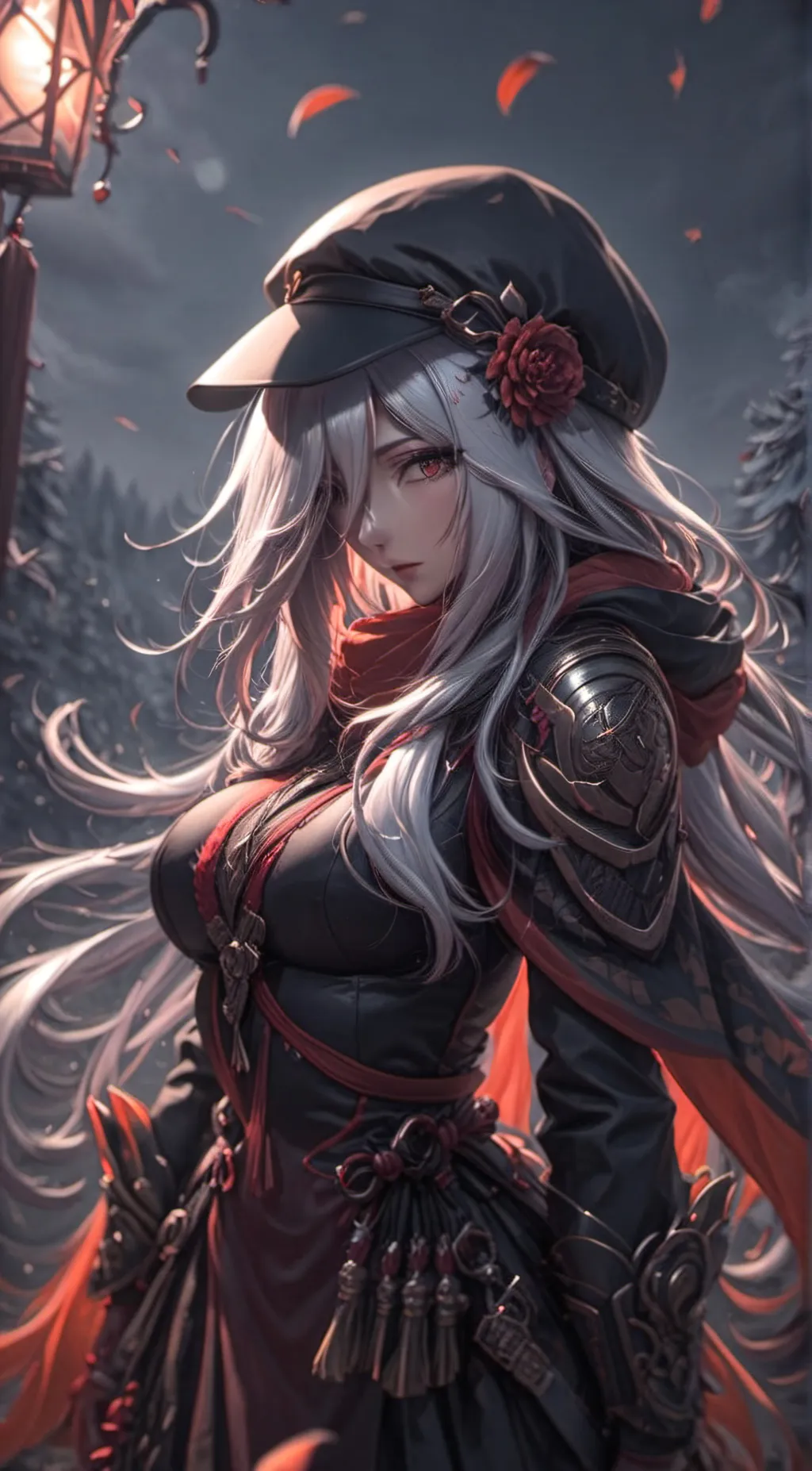 ai character: Luna background