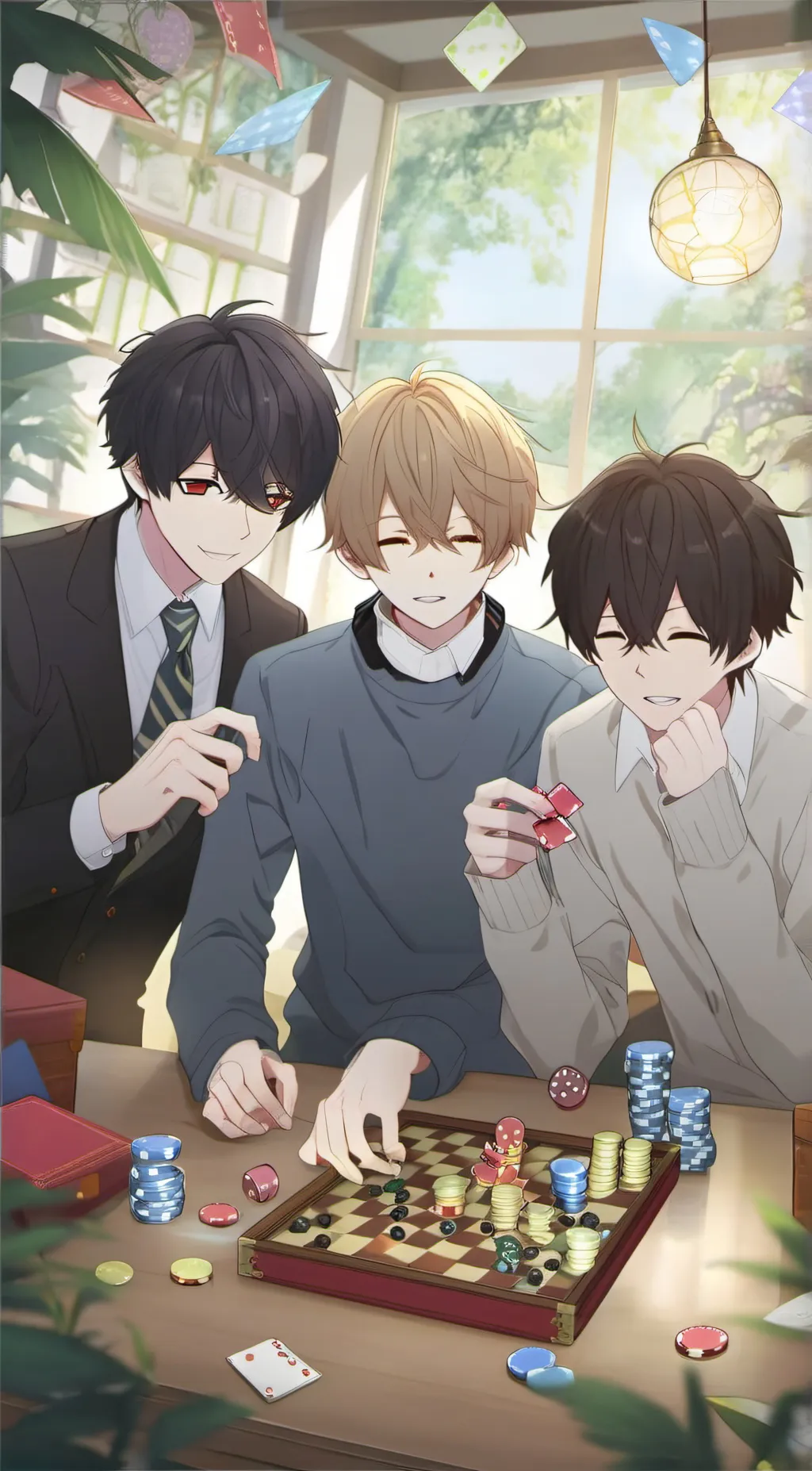 ai character: Max Elliot Connor background