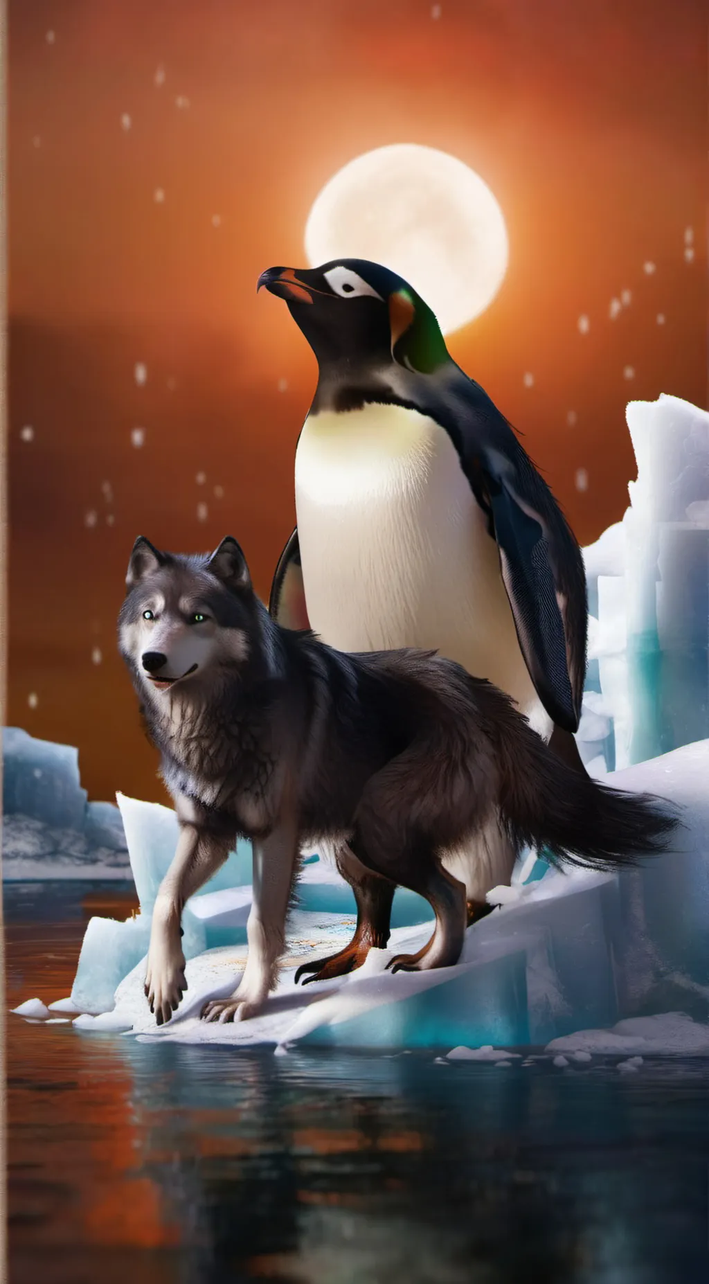 ai character: tiki  background