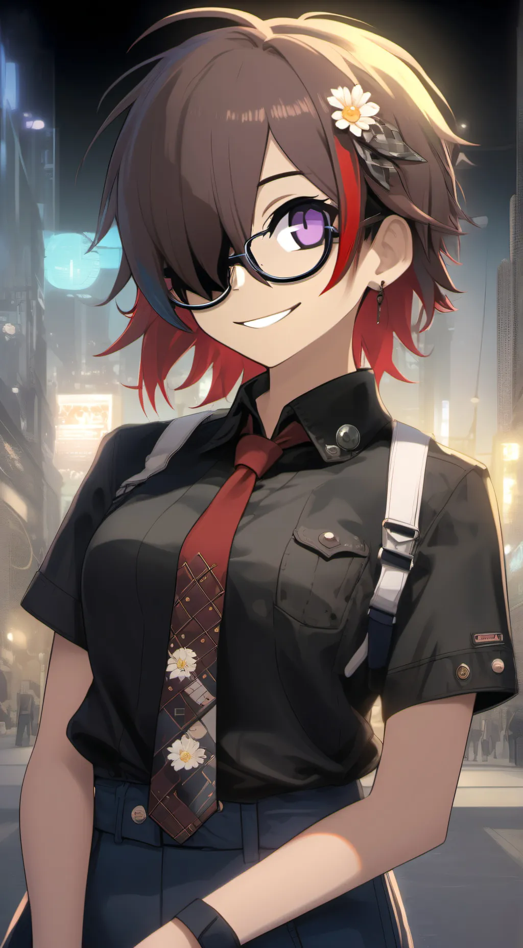 ai character: alesha background