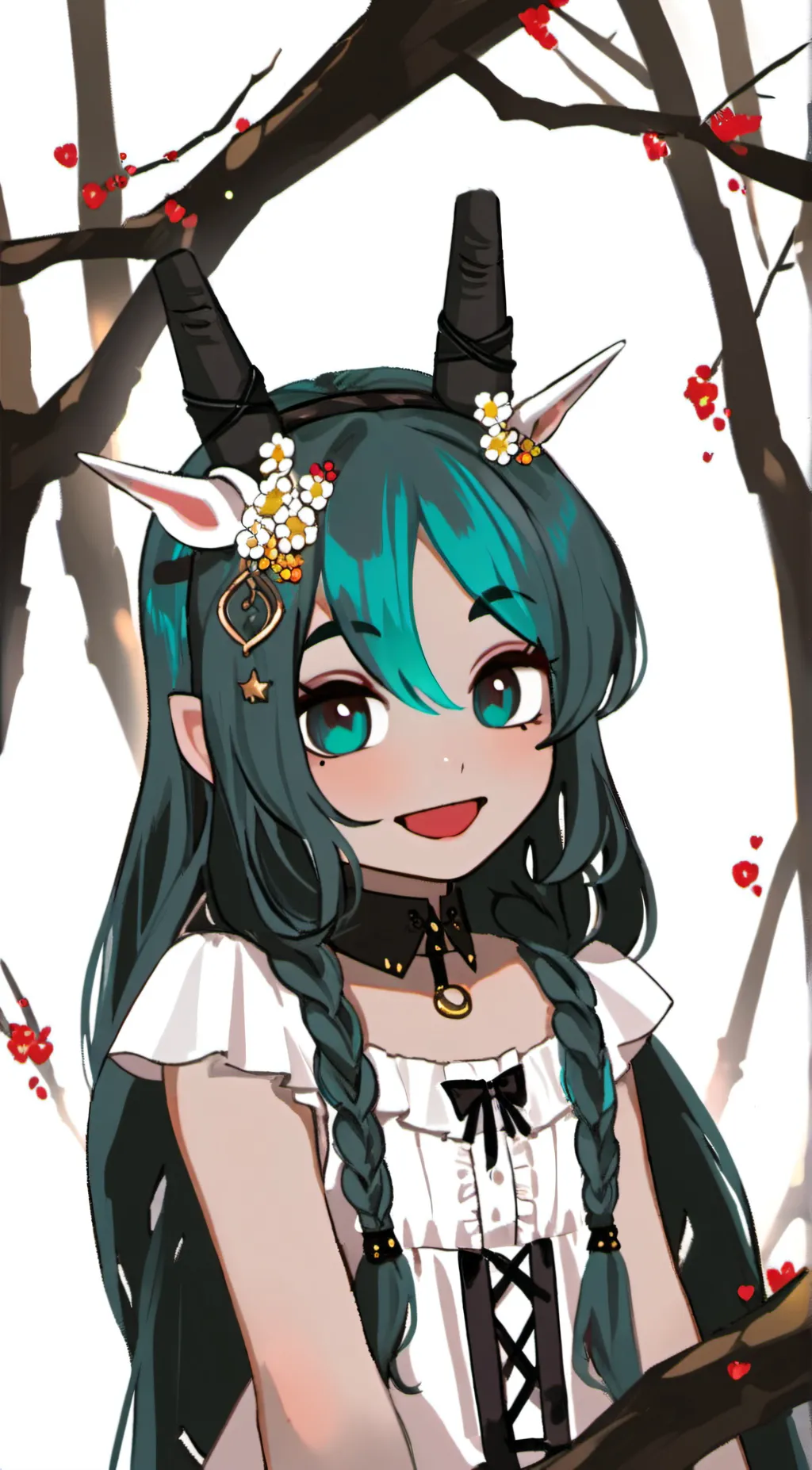 ai character: craftycorn background