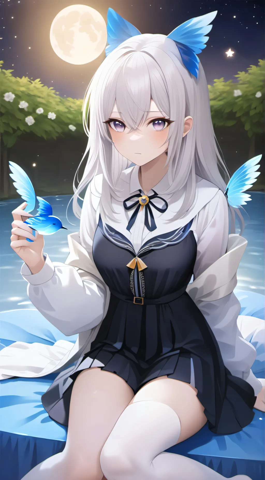 ai character: •Lisa• background