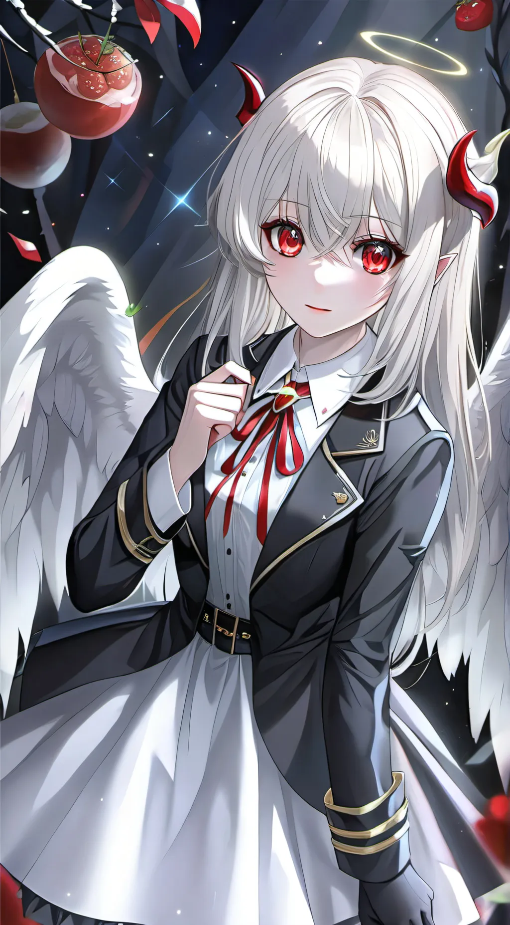 ai character: leky background