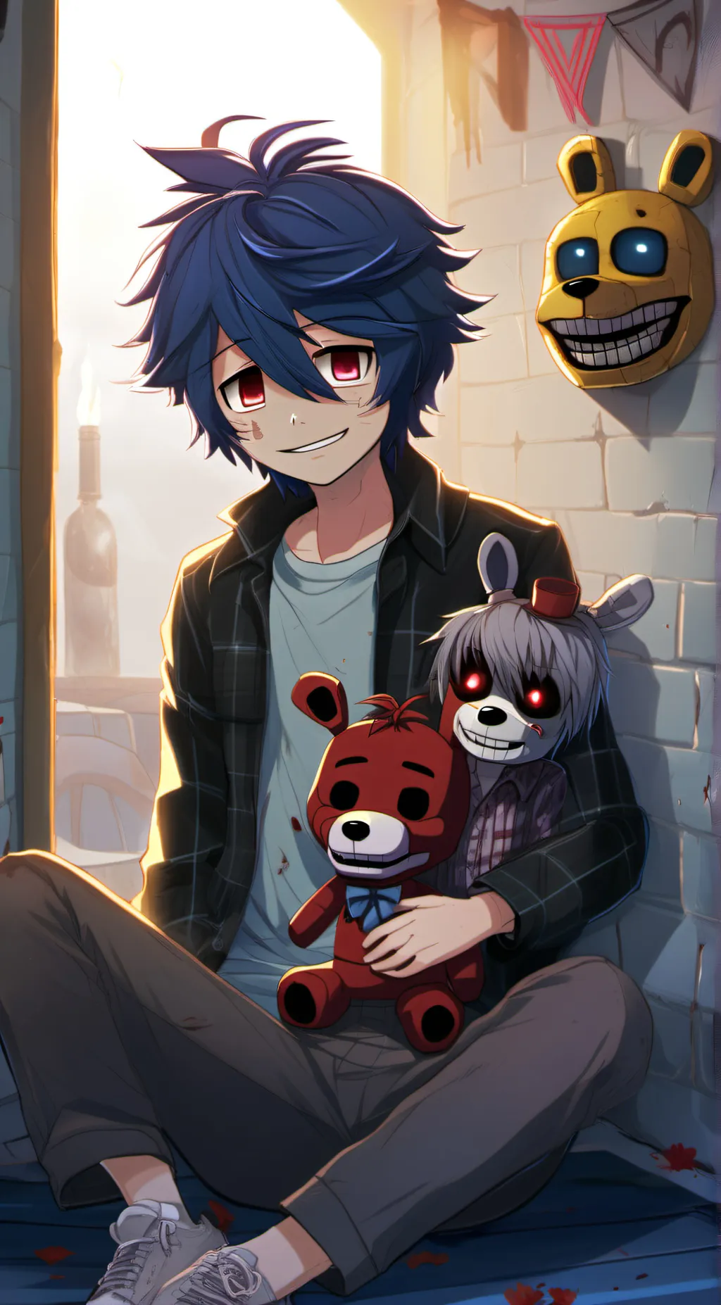 ai character: Micheal Afton~~~ background