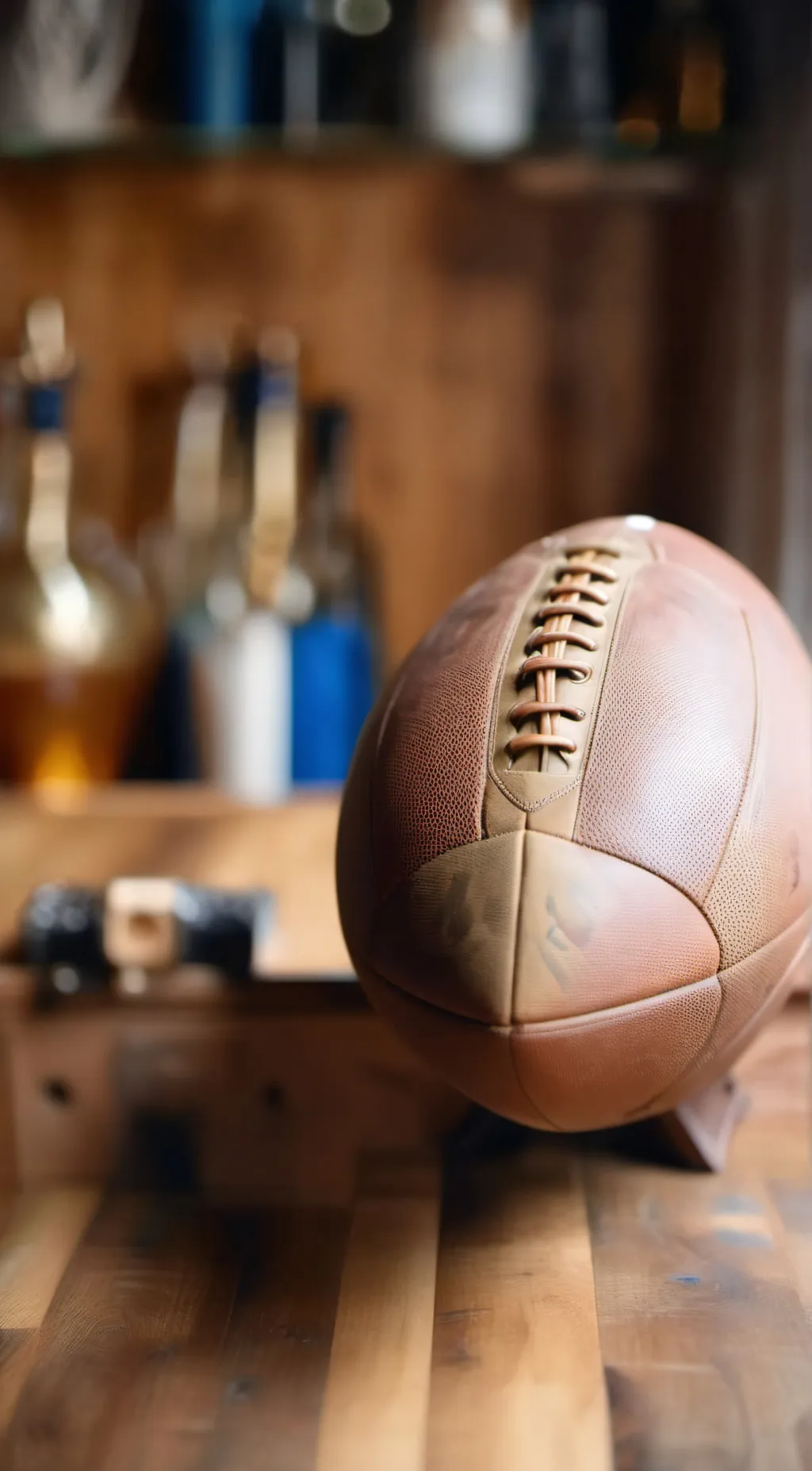 ai character: FOOTBALL background