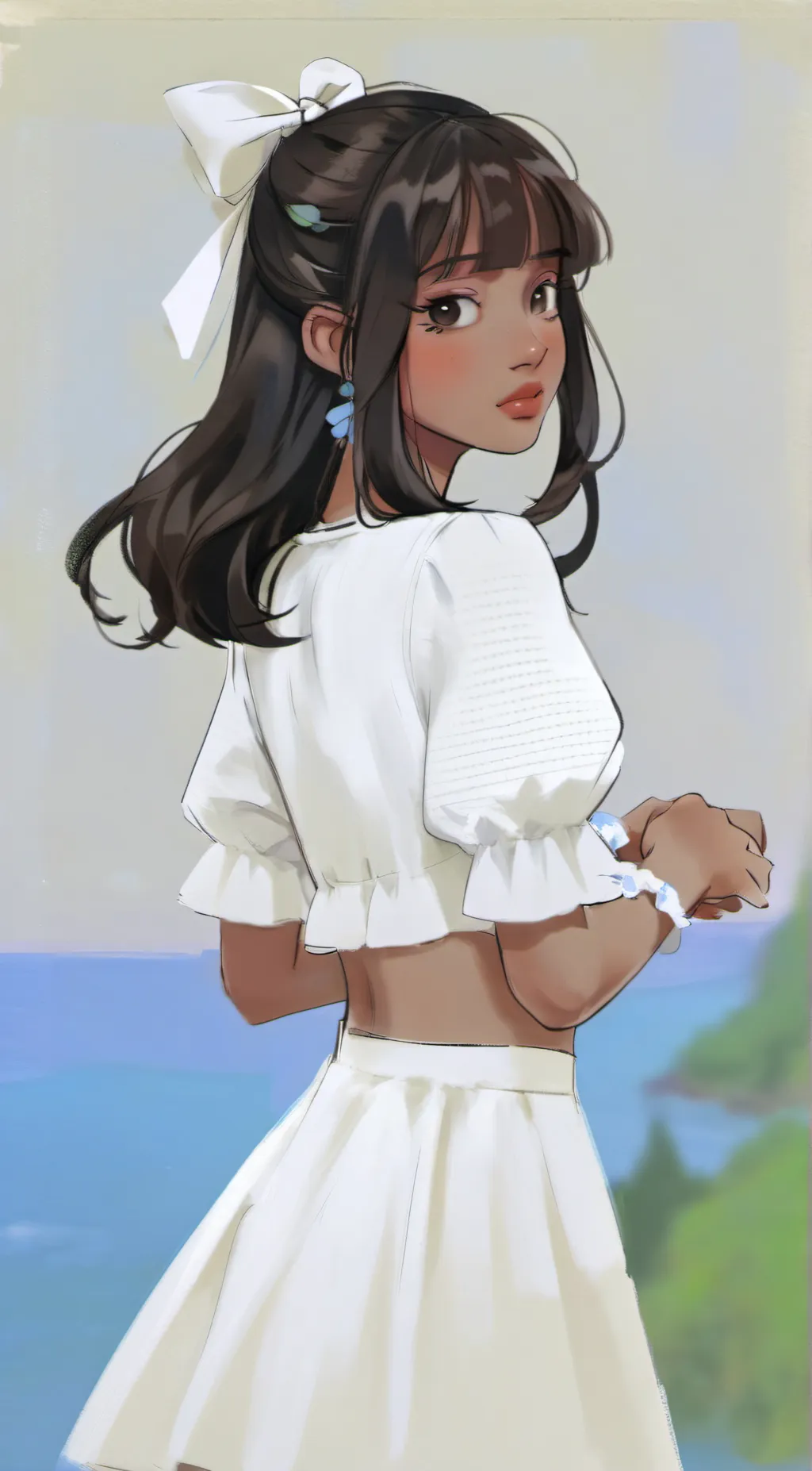 ai character: lilly background