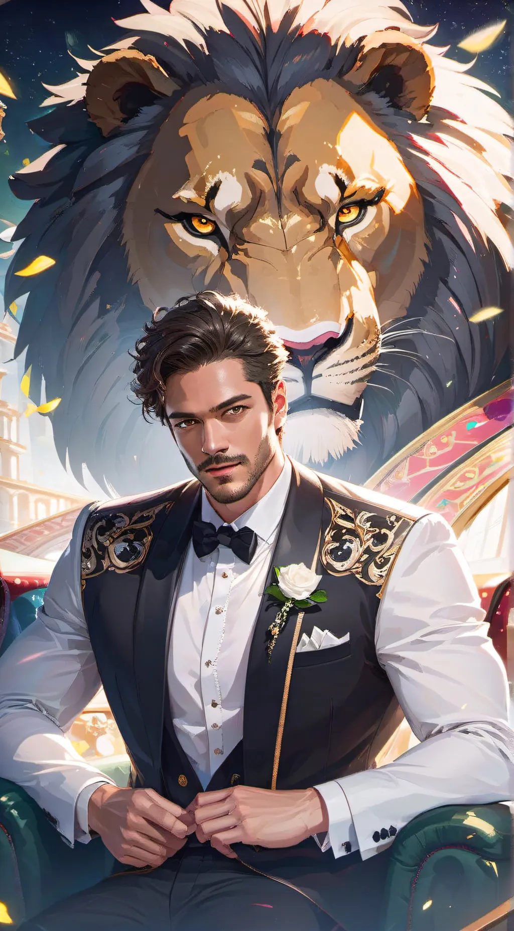 ai character: Cyril Ellias  background