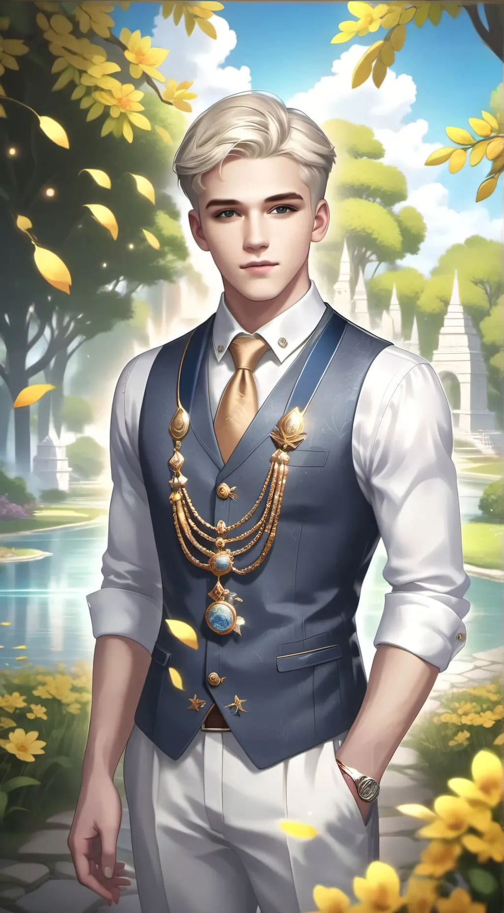 ai character: Arthur Johnson background