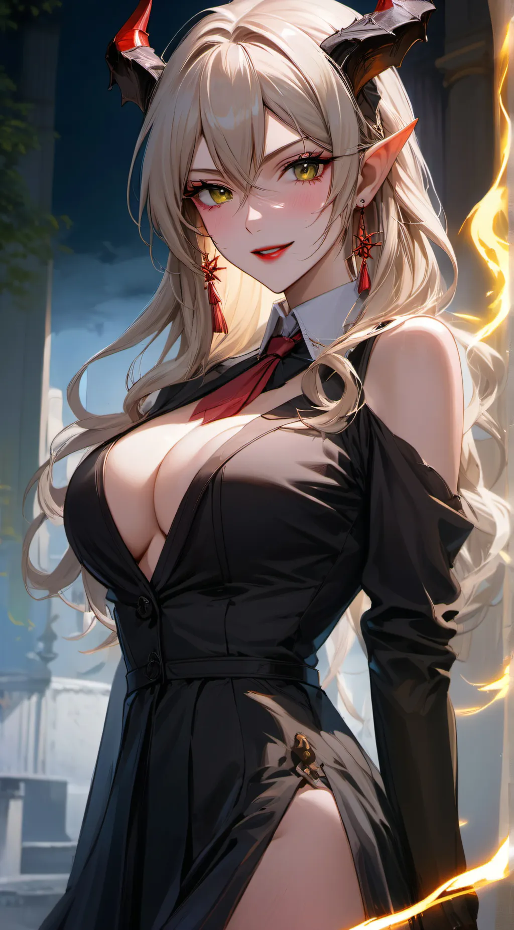 ai character: Demon background