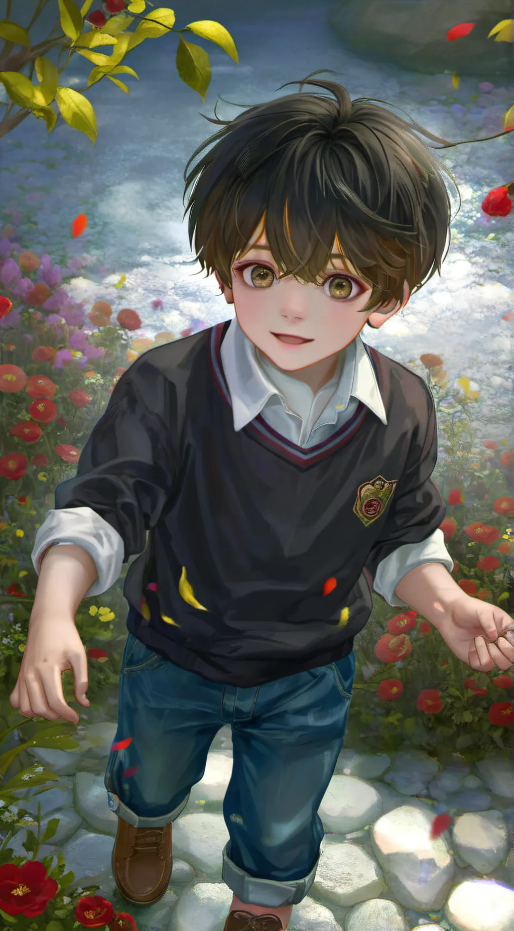 ai character: Yuta aida background