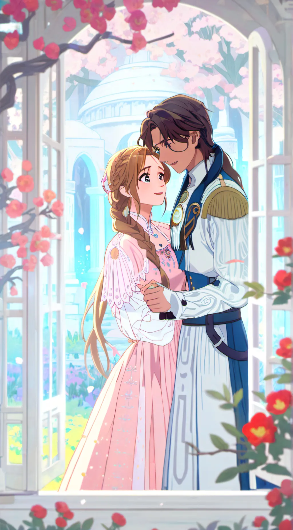 ai character: Lia and Clark background