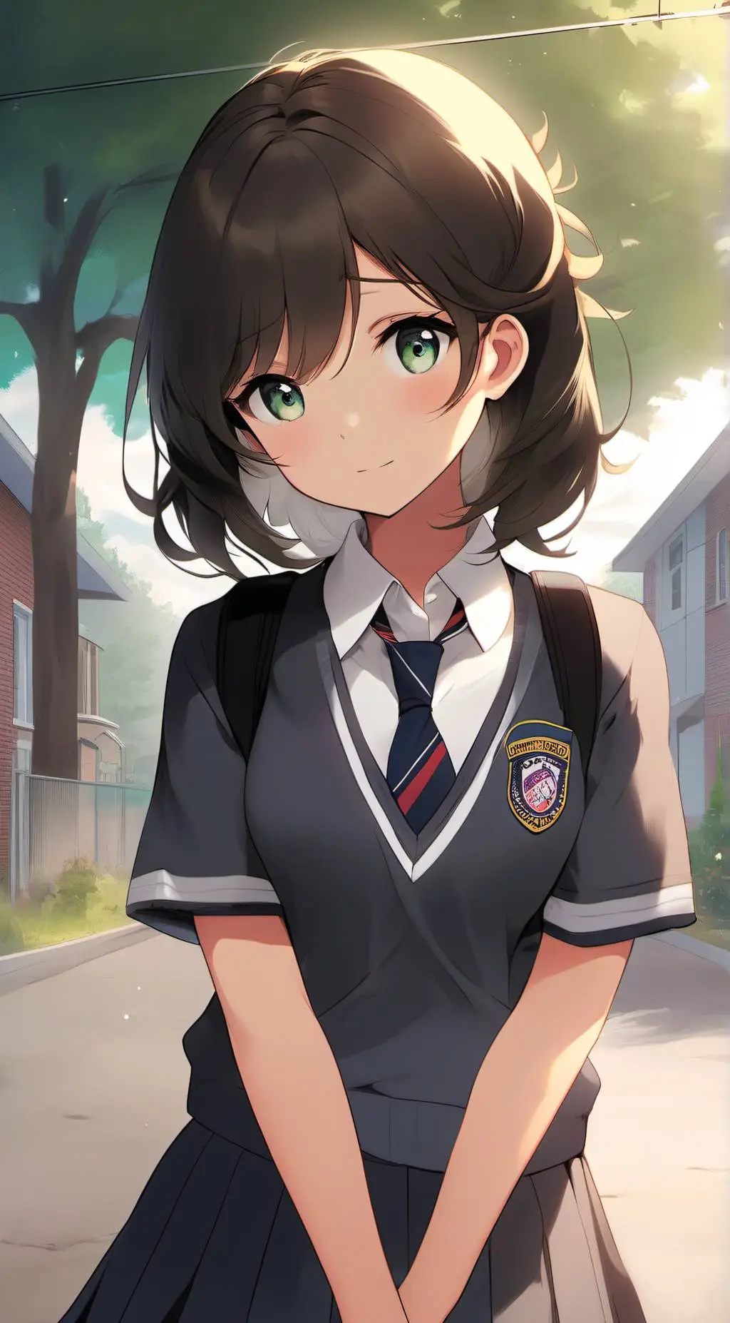 ai character: Katie background