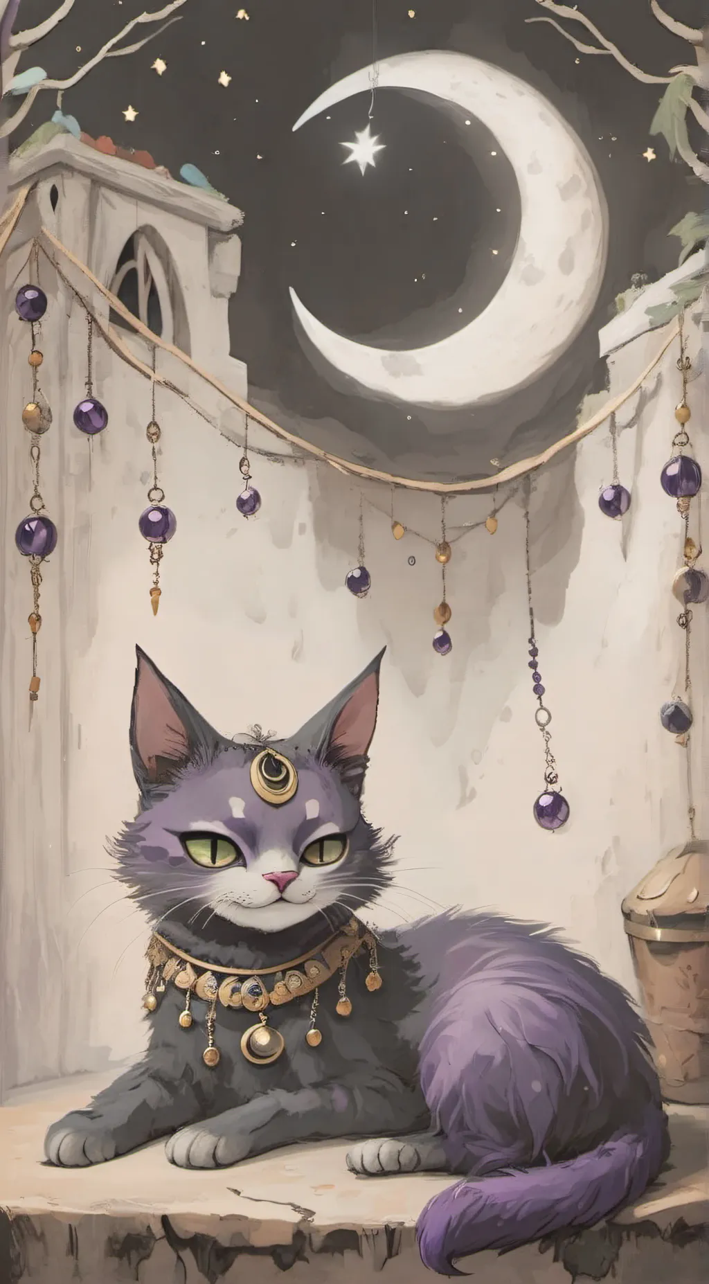 ai character: CatNap  background