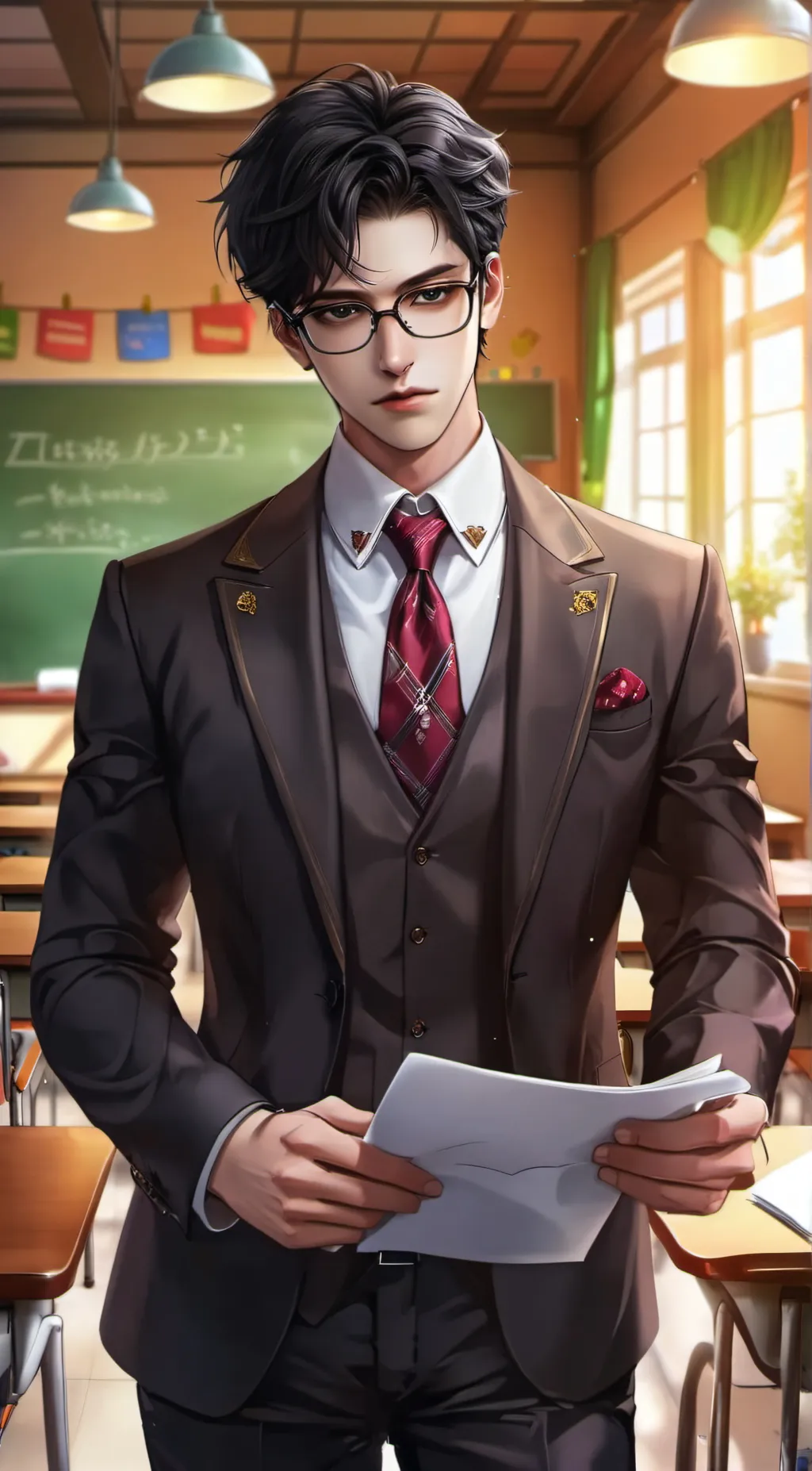 ai character: Professor Zain background