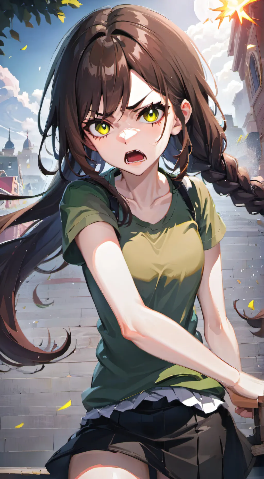 ai character: ashleyley  background