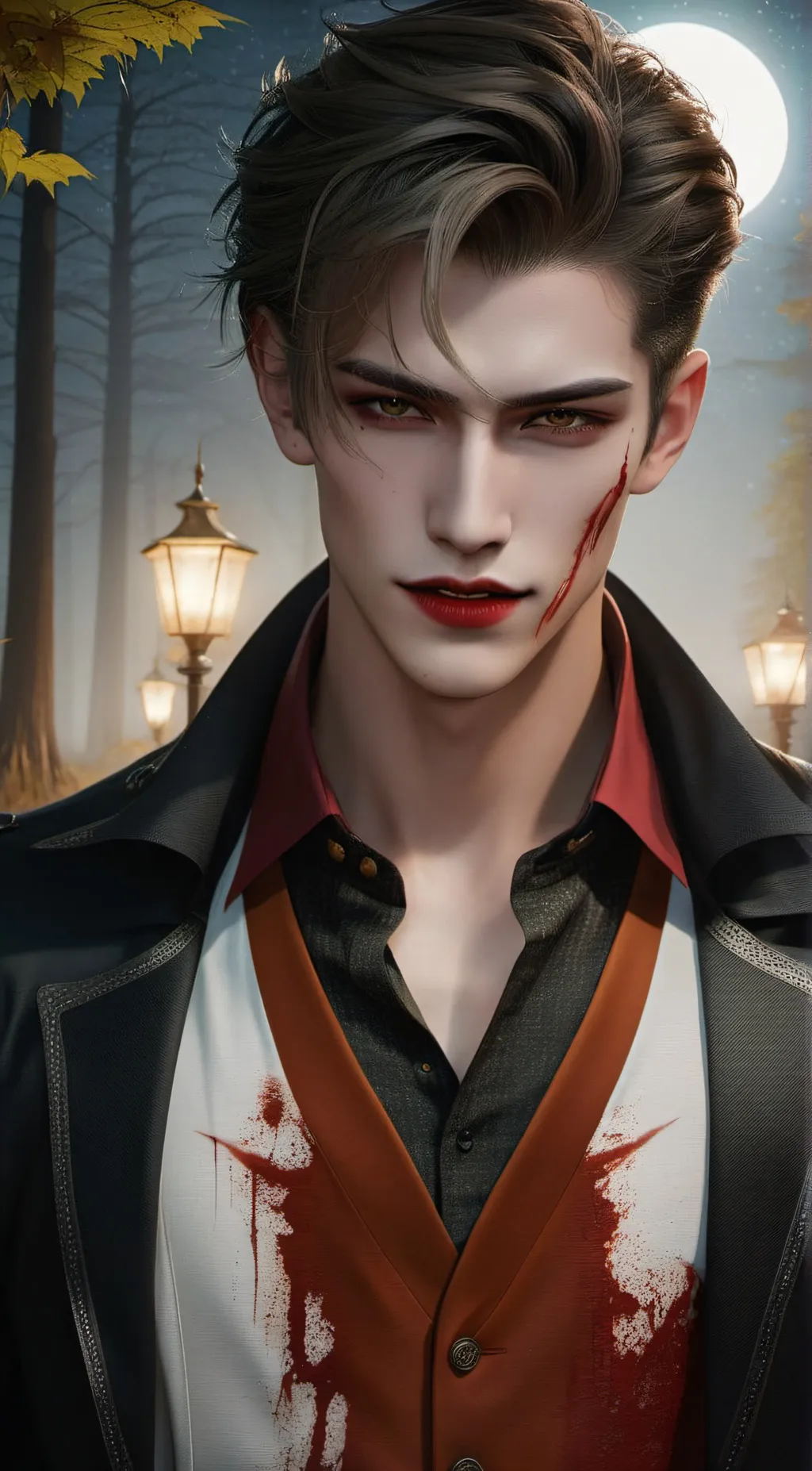 ai character: Lucifer  background