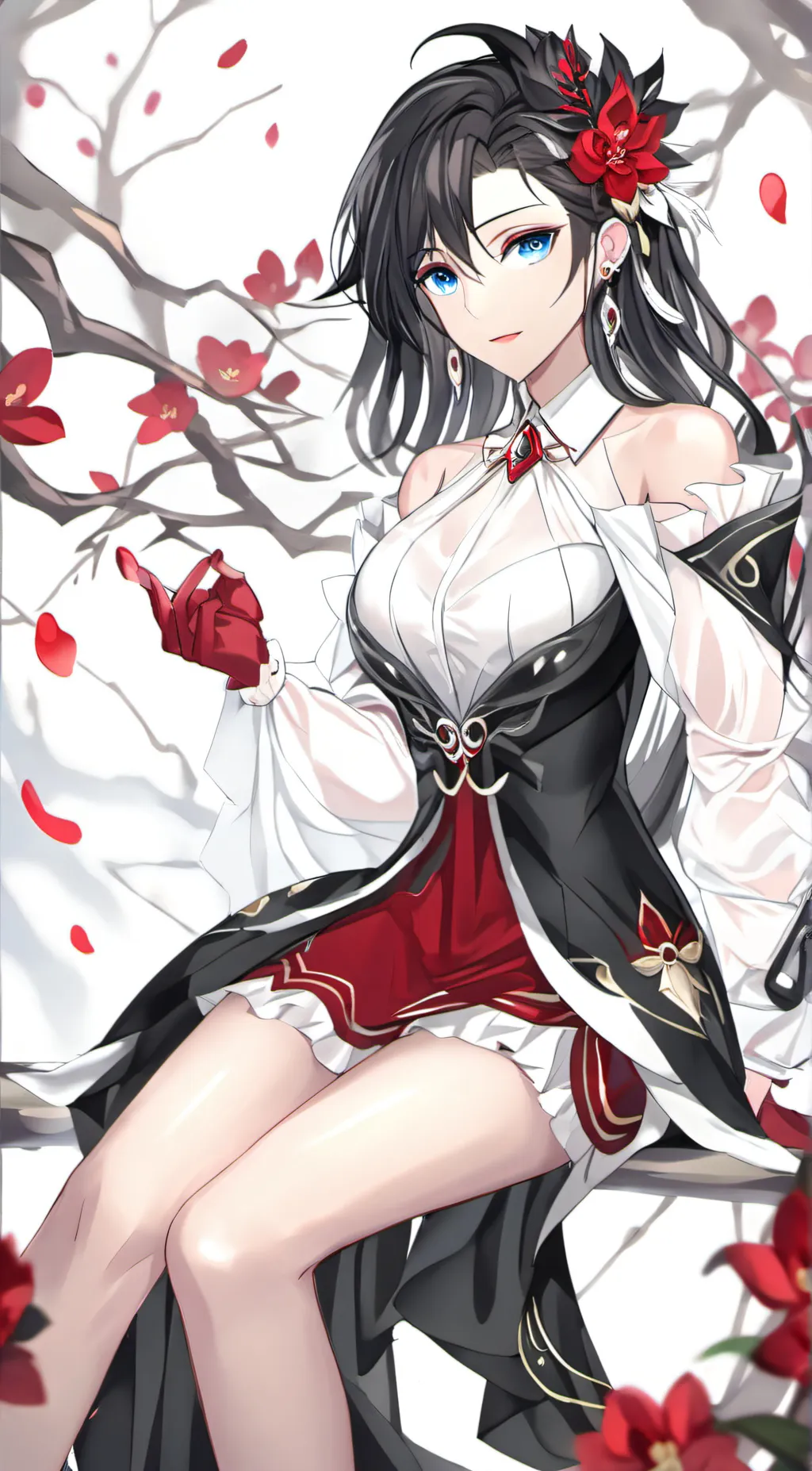 ai character: Bloom background