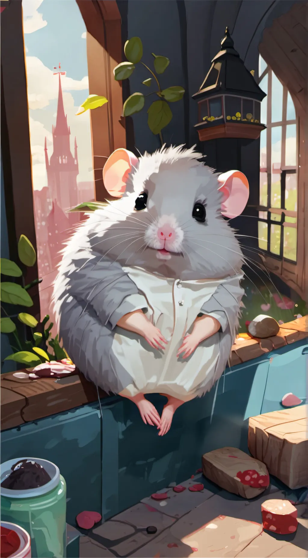 ai character: AMY background