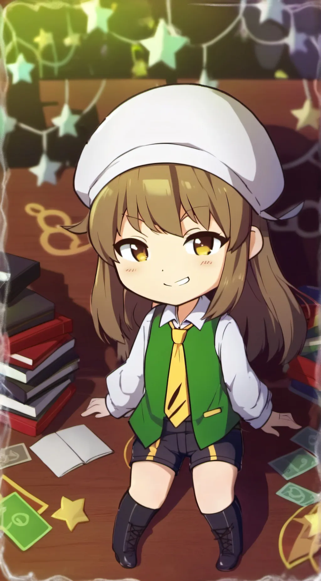 ai character: Amelia  background