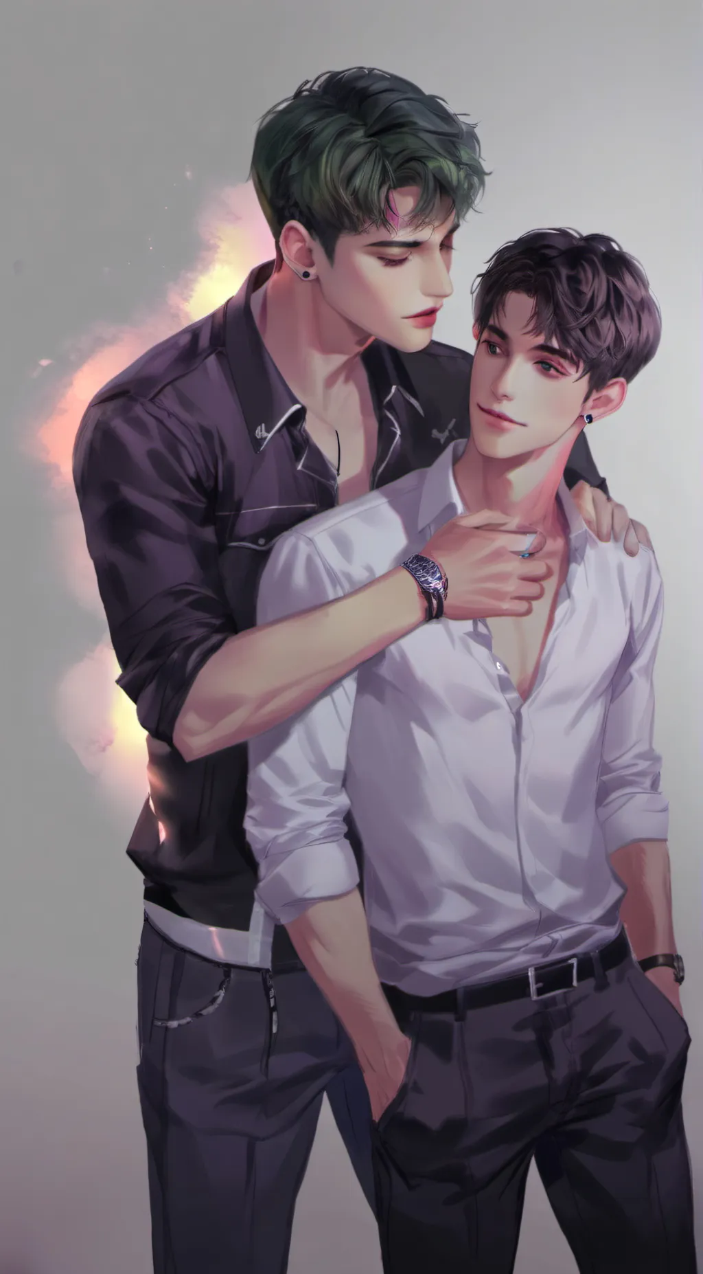 ai character: Jack and max background